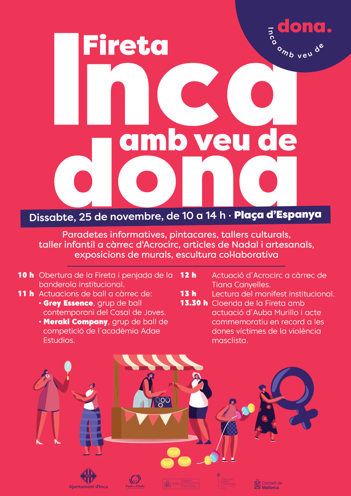 Fireta Inca amb veu de dona