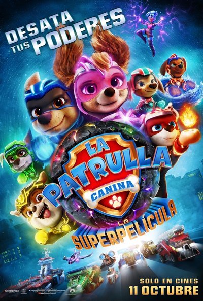 Ocimax Palma, La patrulla canina: La superpelícula 01/12