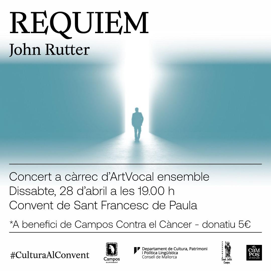 Campos, Requiem de John Rutter | Concert a benefici contra el cancer