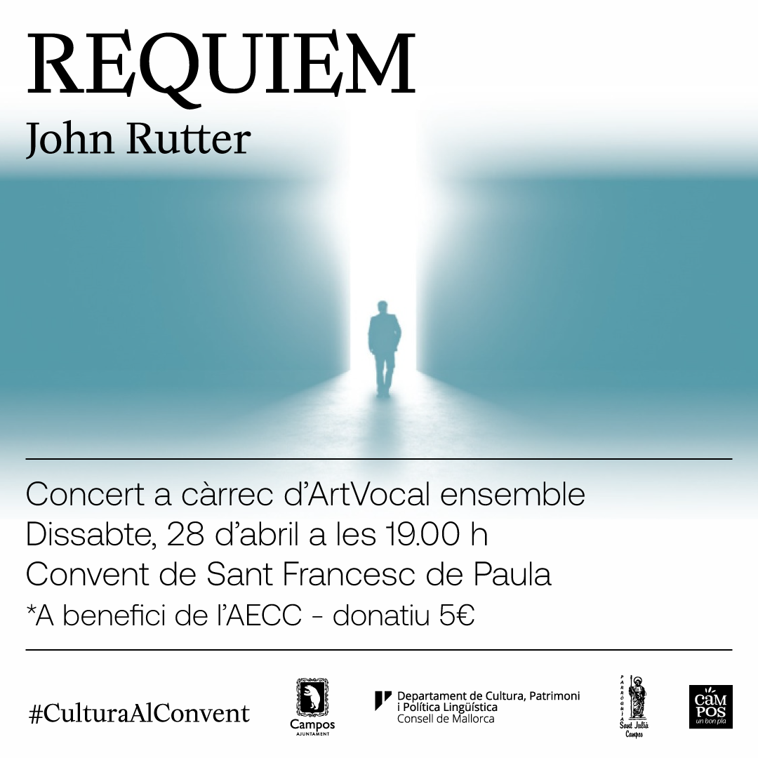 Campos, Requiem de John Rutter | Concert a benefici de AECC