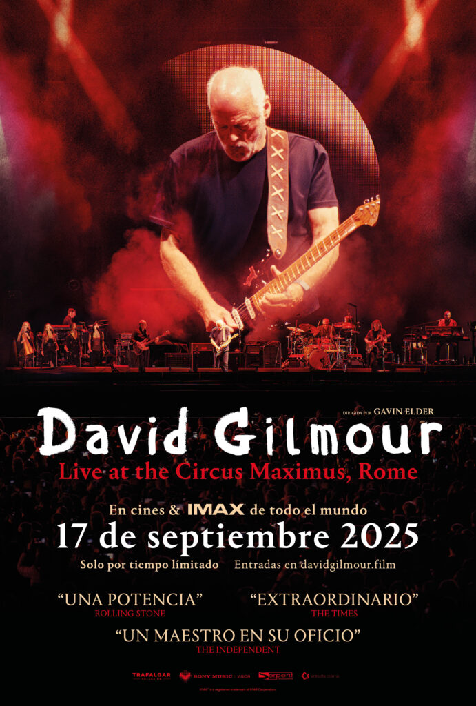 Ocimax Palma, David Gilmour Live at the Circus Maximus, Rome 17/09