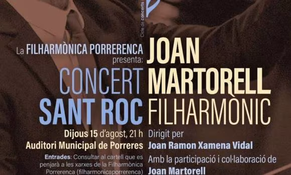 Porreras, Concert de Sant Roc - Joan Martorell Filharmonic
