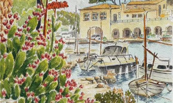 Inauguració de l’exposició Una volta per Santanyí de Miguel Ángel González 
