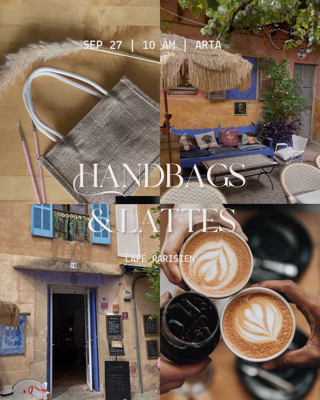 Handbags & Lattes (Artá) 