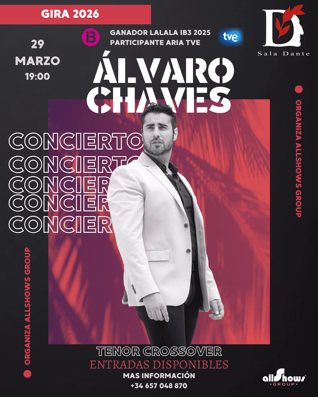 Álvaro Chaves Live at Sala Dante (Palma)