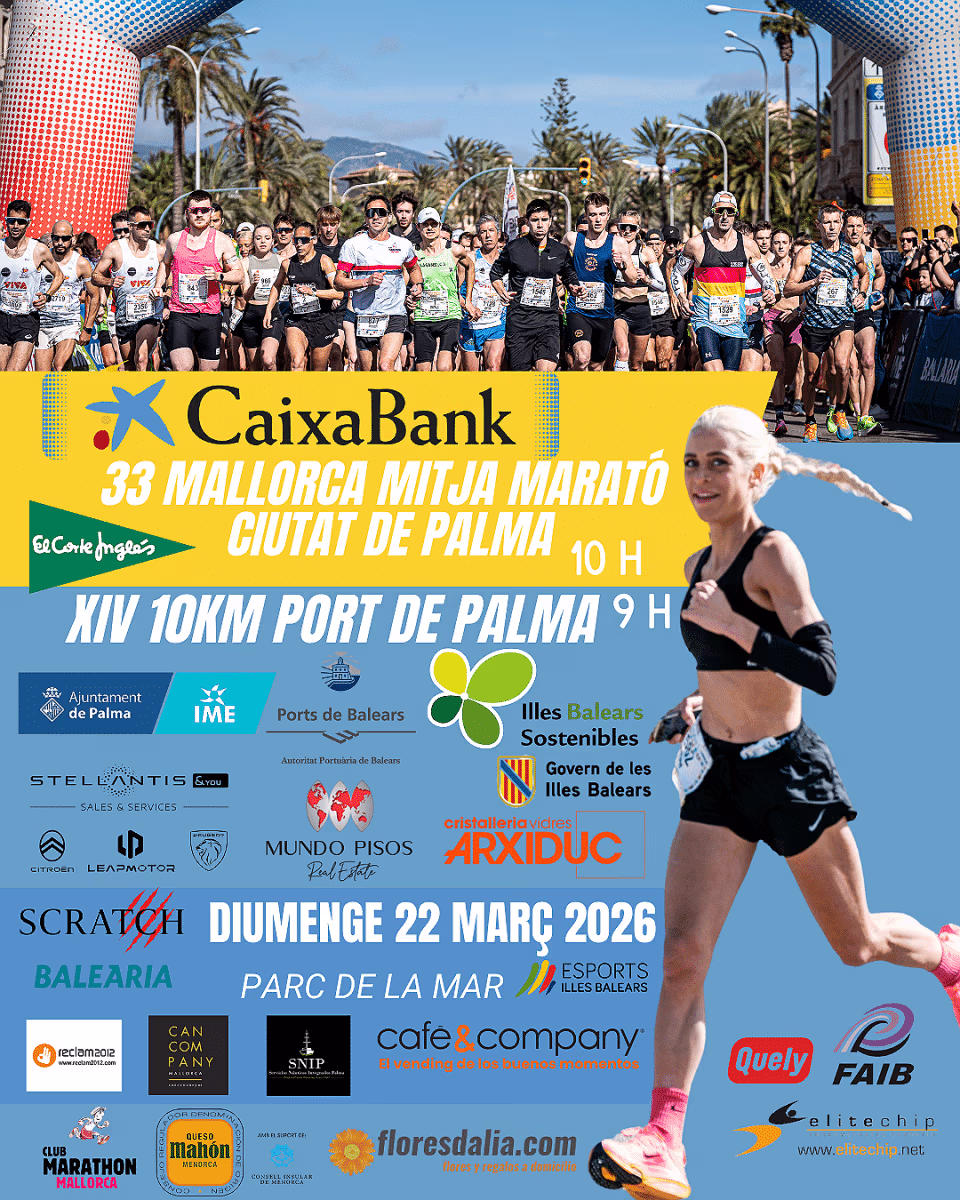 33rd Mallorca Half Marathon & 14th 10K Port de Palma 