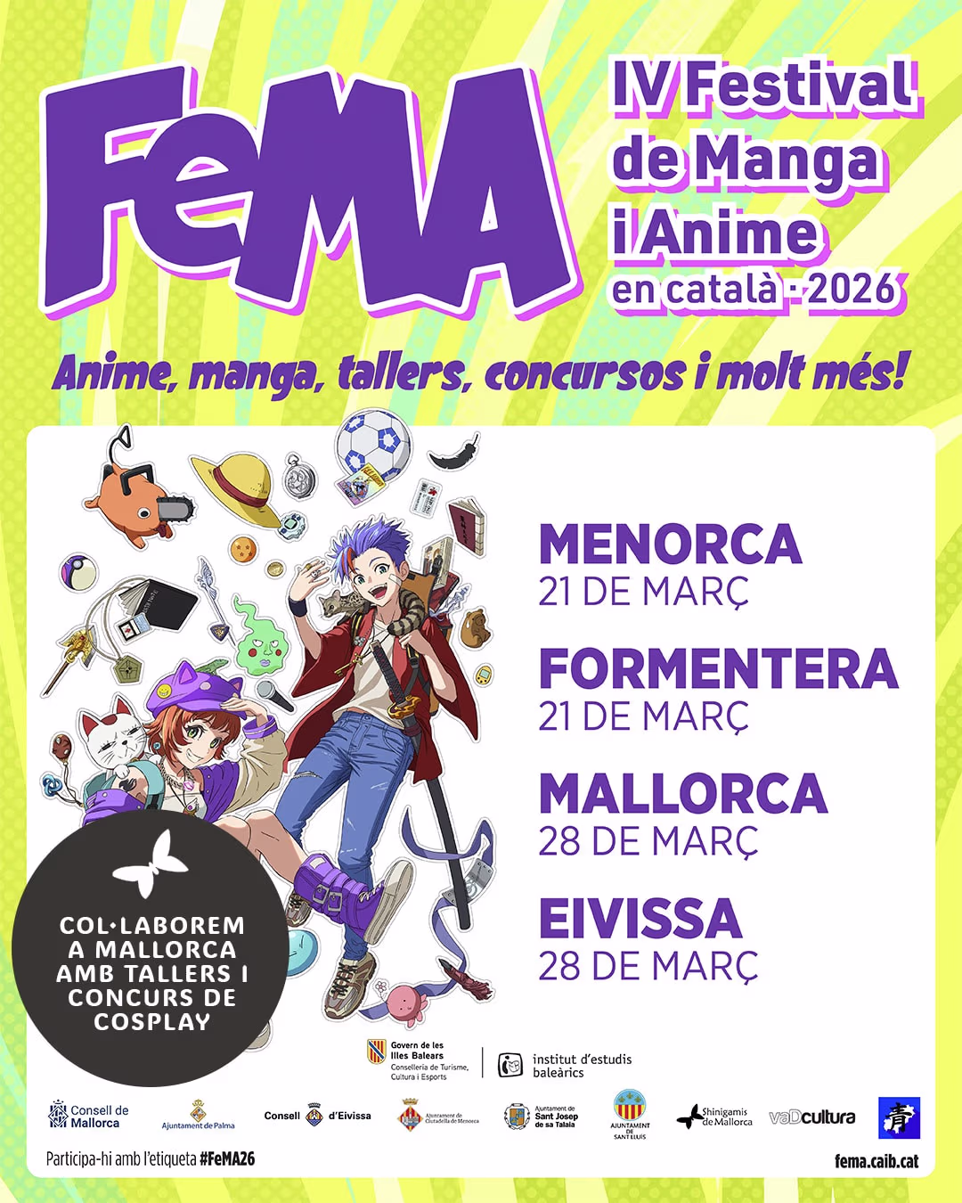 IV Festival de Manga i Anime en Català 2026 (Palma) 